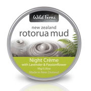 Wild Ferns Rotorua Mud Night Creme with Lavender and Passionflower 95g Aged Smart
