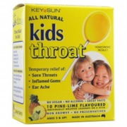 Key Sun Kids Throat Homeopathic Lozenges (Pine-Lime) X 10 Aged Smart