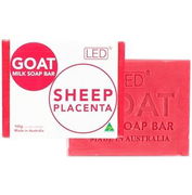 LED Sheep Placenta Goat Milk Soap 100g