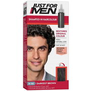 Just For Men Shampoo-In Haircolour (Darkest Brown)
