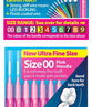 Piksters Interdental Brush Size 00 Pink X 10