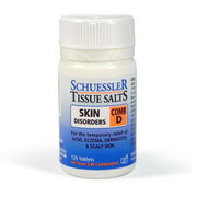 Schuessler Tissue Salts Combination D Skin Disorders Tab X 125 Aged Smart