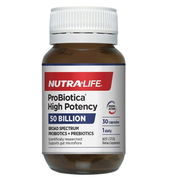 Nutralife Probiotica High Potency 50 Billion Cap X 30