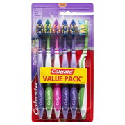 Colgate Toothbrush Zig Zag Soft X 6 Aged Smart