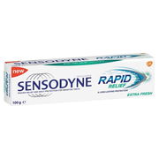 Sensodyne Toothpaste Rapid Relief  for Sensitive Teeth (Extra Fresh) 100g Aged Smart