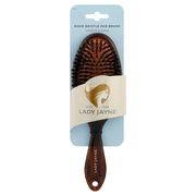 Lady Jayne Boar Bristle Pad Brush Large