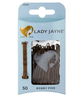 Lady Jayne Bobby Pins Brown X 50