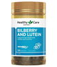 Healthy Care Bilberry & Lutein Cap X 120