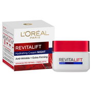 L'Oreal Paris Revitalift Hydrating Anti-Wrinkle + Extra-Firming Night Cream 50ml Aged Smart