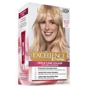 L'Oreal Paris Excellence Creme Hair Colour 10.21 Very Light Pearl Blonde Aged Smart