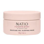 Natio Rosewater Hydration Moisture Gel Sleeping Mask 100g Aged Smart