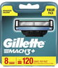 Gillette Mach3+ Replacement Cartridges X 8