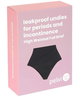 Pelvi Leakproof Underwear Full Brief Black - L