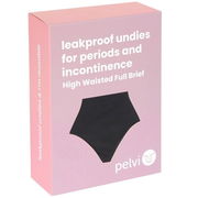 Pelvi Leakproof Underwear Full Brief Black - L