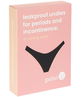 Pelvi Leakproof Underwear G-string Style Black - XS