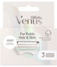 Gillette Venus for Pubic Hair & Skin Women's Razor Blades X 3