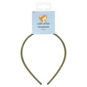 Lady Jayne Thick Satin Headband - Assorted