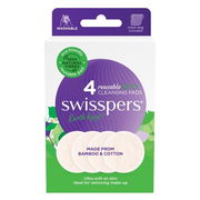 Swisspers Reusable Eco Cleansing Pads X 4 Aged Smart