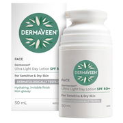 DermaVeen Ultra Light Day Lotion SPF50+ 50ml