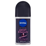 Nivea Pearl & Beauty Fine Fragrance Black Pearls Anti-Perspirant Roll-on Deodorant 50ml Aged Smart