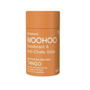 Woohoo Natural Deodorant & Anti-Chafe Stick Sensitive (Bicarb Free) - Tango  60g Aged Smart