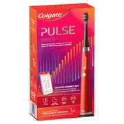 Colgate Toothbrush Pulse Series 2 Electric Rechargeable + 2 Brush Heads (Deep Clean & Whitening)