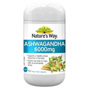 Nature's Way Ashwagandha 6000mg Cap X 50 Aged Smart