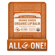 Dr. Bronner's All-one Organic Lip Balm - Orange Ginger 4g