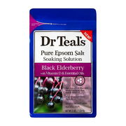 Dr Teal's Pure Epsom Salt - Black Elderberry with Vitamin D 1.36kg