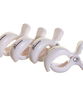 Dream Baby Stroller Clips White X 4
