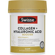 Swisse Beauty Collagen + Hyaluronic Acid Booster Tab X 80