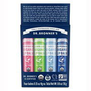 Dr. Bronner's All-one Organic Joy Lip Balm Gift Set 4g X 4