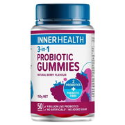Inner Health 3-in-1 Probiotic Gummies X 50 Aged Smart