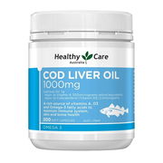 Healthy Care Cod Liver Oil 1000mg Cap X 200