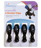 Dream Baby Stroller Clips Black X 4