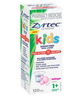 Zyrtec Kids Fast Acting Hayfever & Allergy Relief Liquid - Bubblegum 120ml