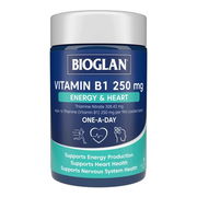 Bioglan Vitamin B1 250mg Energy & Heart Tab X 75 Aged Smart