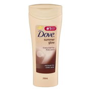 Dove Summer Glow Body Lotion (Medium To Dark Skin) 250ml Aged Smart