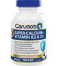 Caruso's Super Calcium + Vitamin K2 & D3 Tab X 60