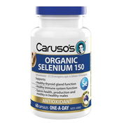 Caruso's Organic Selenium 150 Cap X 60