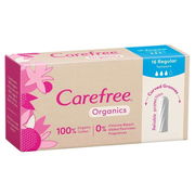 Carefree Tampons Organics Regular X 16 Aged Smart