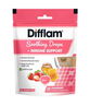 Difflam Soothing Throat Drops + Immune Support - Strawberry X 20