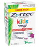 Zyrtec Kids Fast Acting Hayfever & Allergy Relief Liquid - Grape 120ml X 2 (Value Pack)