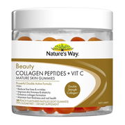 Nature's Way Beauty Collagen Peptides + Vit C Mature Skin Gummies X 50