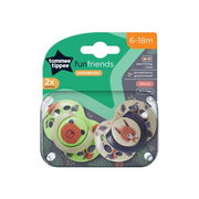 Tommee Tippee CTN Fun Style Soother 6 to 18 Months X 2 (Assorted Designs/Colours)