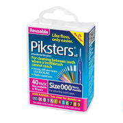 Piksters Interdental Brushes (Size 000 - Navy) X 40