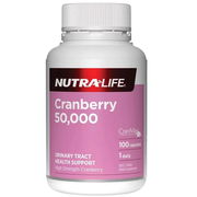 Nutralife Cranberry 50,000 Cap X 100