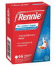 Rennie Indigestion & Heartburn Relief (No Added Sugar) Peppermint Chewable Tab X 96