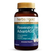 Herbs of Gold Resveratrol AdvantAGE Cap X 60