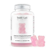 Teddi Lab by Unichi Calcium Vitamin D3 Gummies X 60 Aged Smart